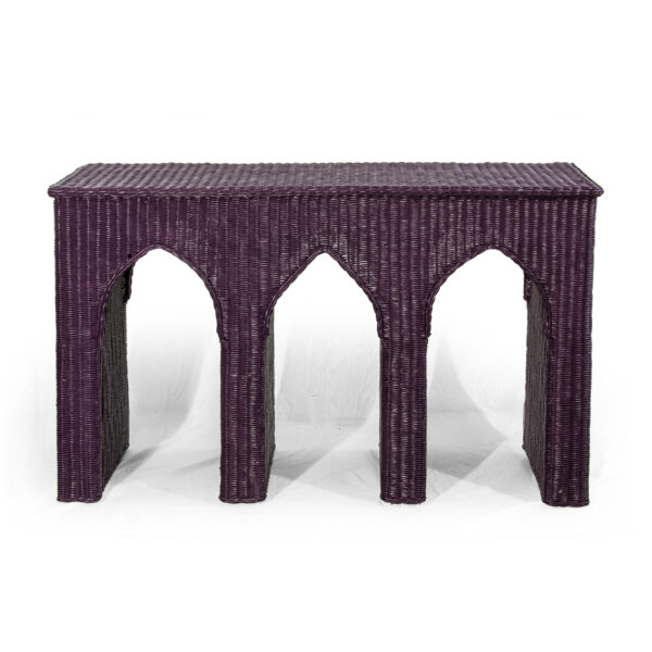 Nadwa Console 3 Arches in Plum-PC - Image 2