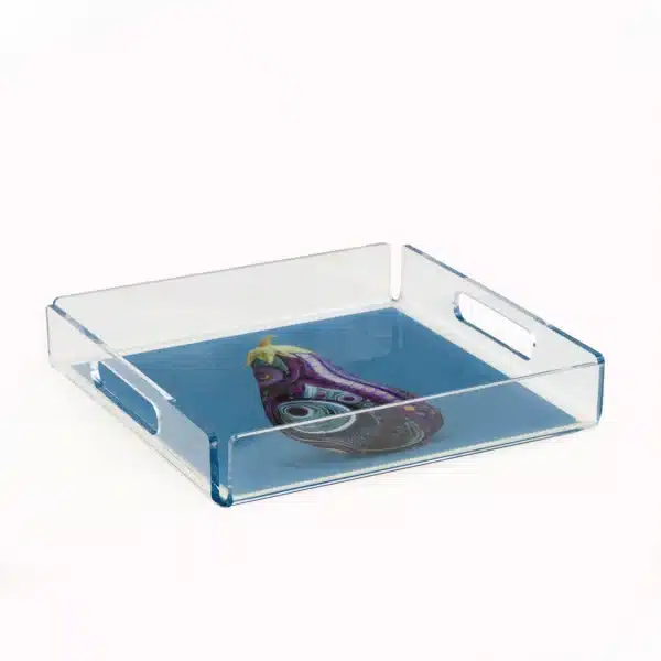 Acrylic Serving Tray Batinjaneh Small - Image 1
