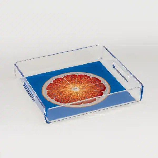 Acrylic Serving Tray Burtuqaleh Small - Image 1