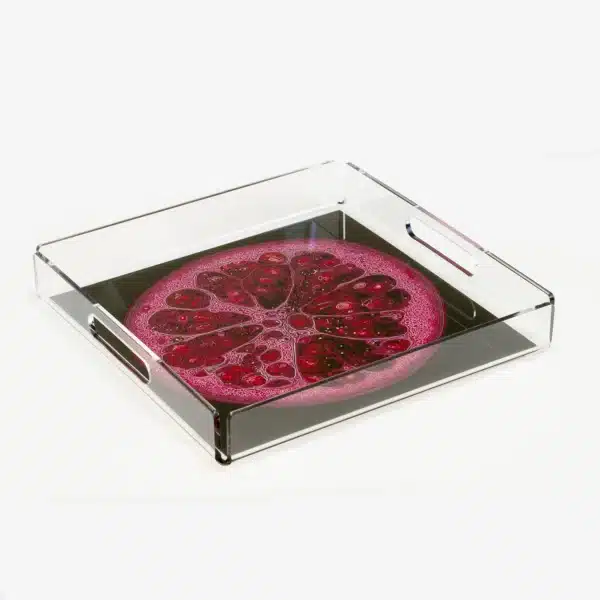 Acrylic Serving Tray Rummaneh