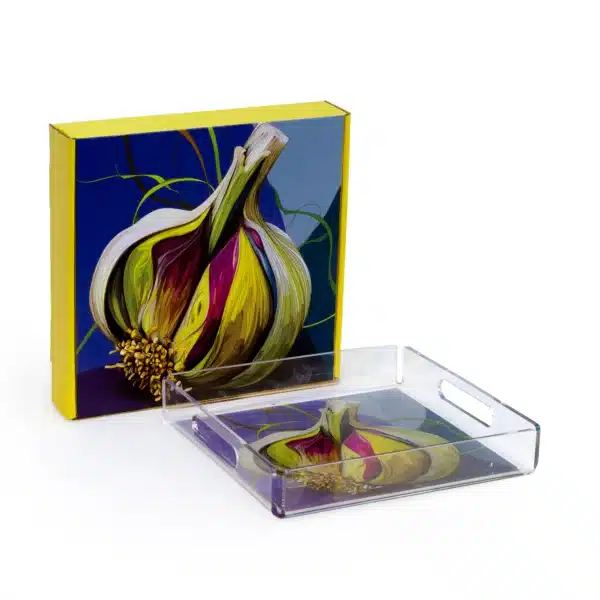 Acrylic Serving Tray Thoum Small - Image 2