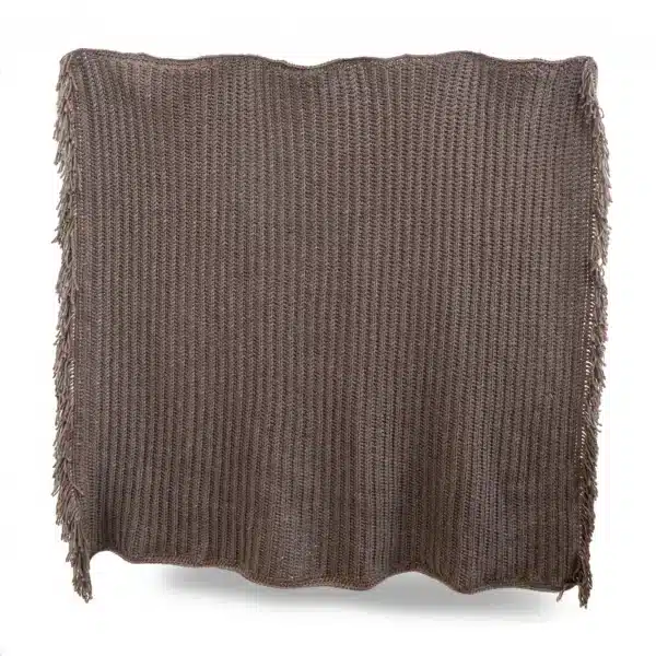 Al Dithar Brown Wool Blanket  150 × 130 cm - Image 1