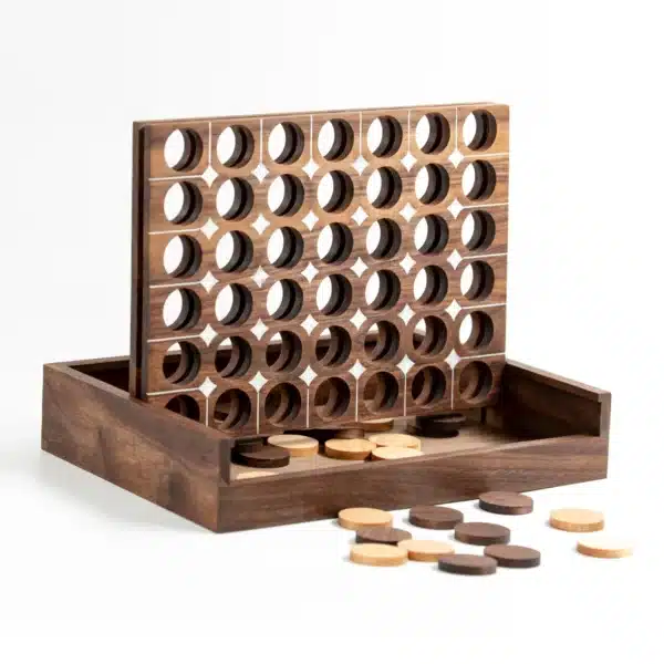 Wooden Connect Four Game  MOP - Image 2